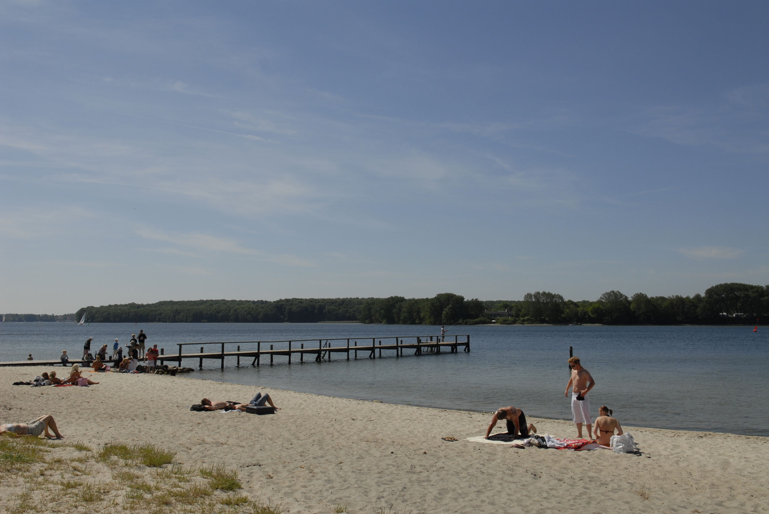 Christiansminde Strand er en af kommunens fem Badepunkt-strande.