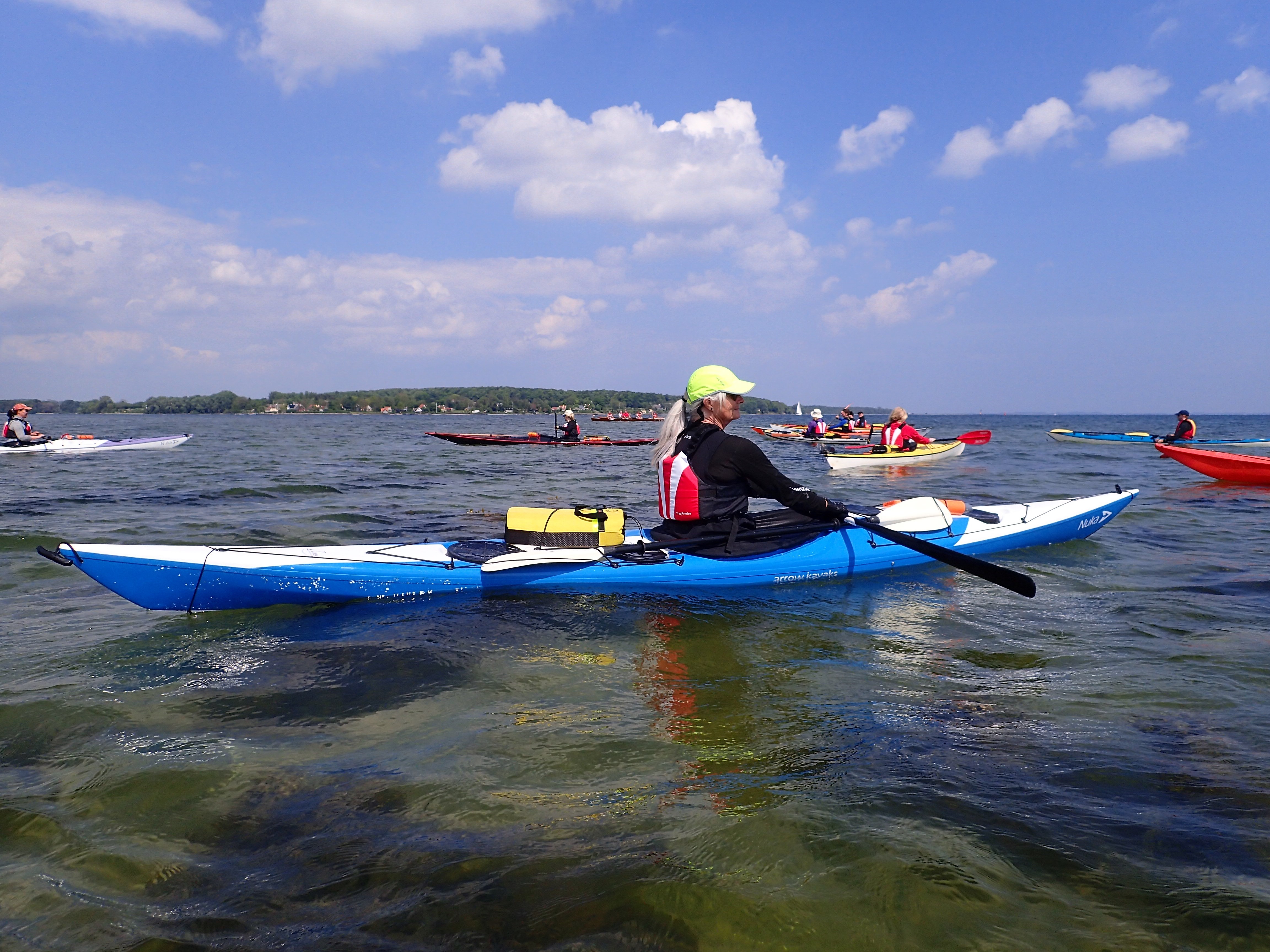 Sejlads i havkajak giver motion, naturoplevelser og fællesskab.