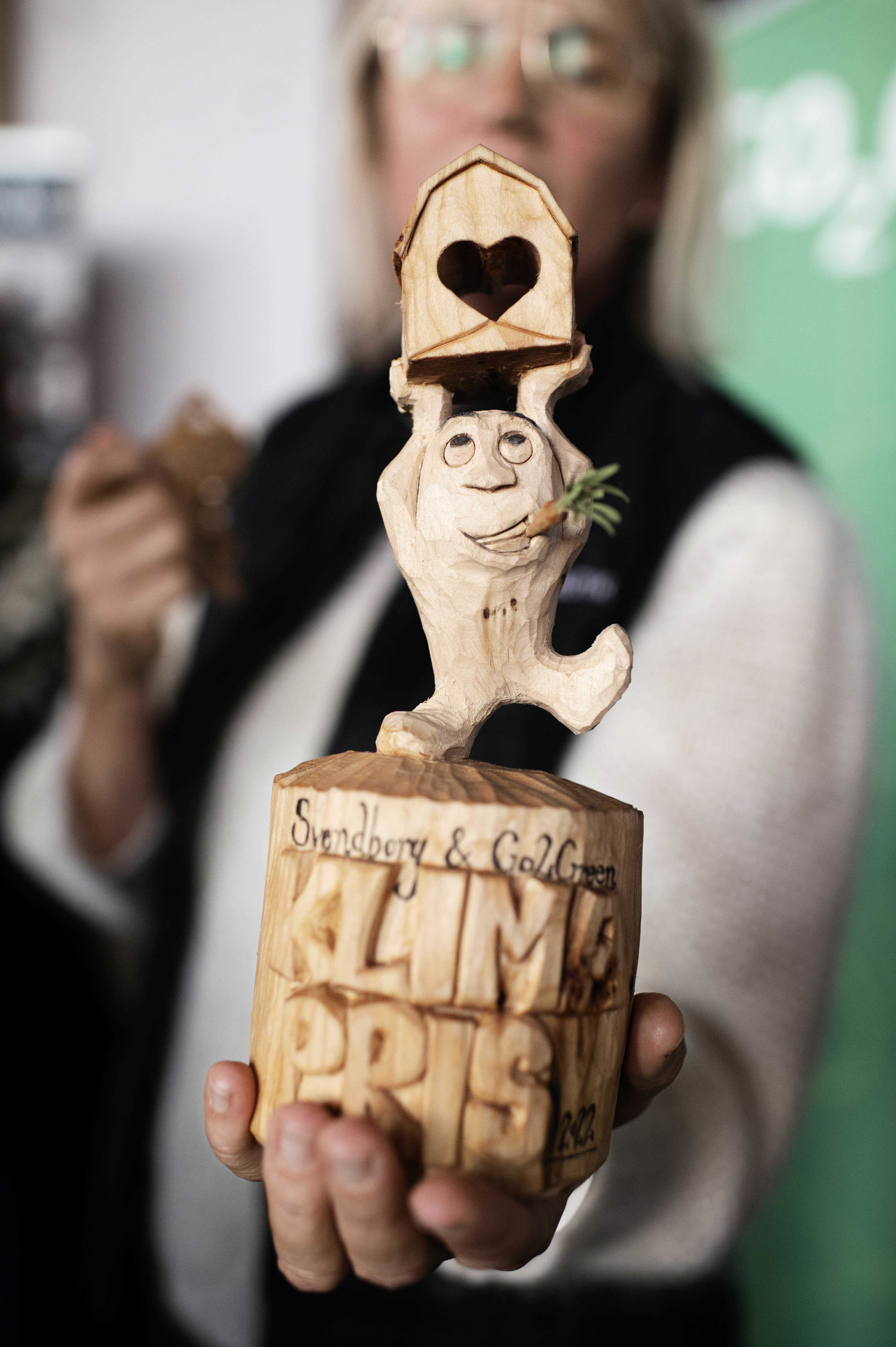 Klimaprisen i 2022. En træfigur.