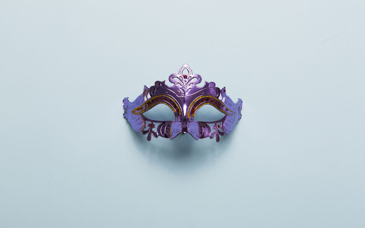 Lilla teater maske
